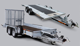 Car and machine trailers