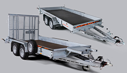 Car and machine trailers